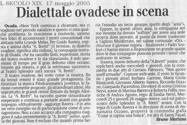 il secolo 17-05-2005