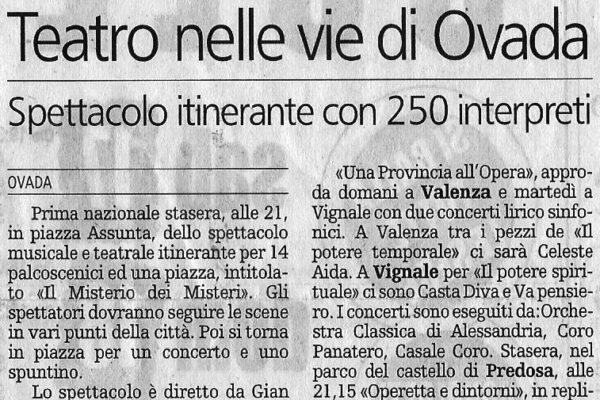 secolo XIX 18-07-04